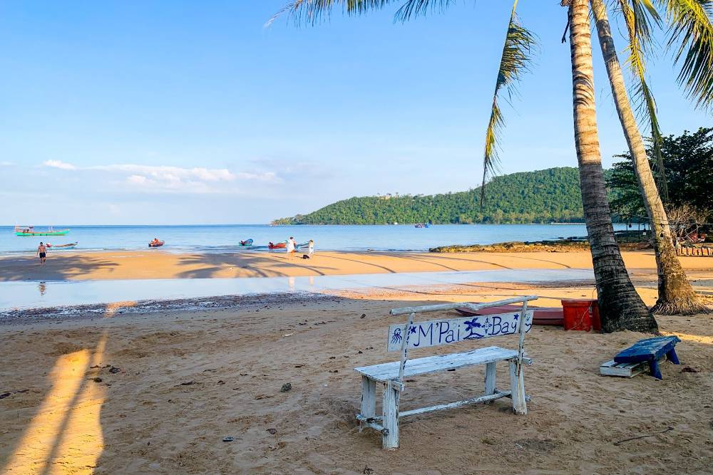 Un angolo della baia di M'Pai sull'isola di Koh Rong Sanloem